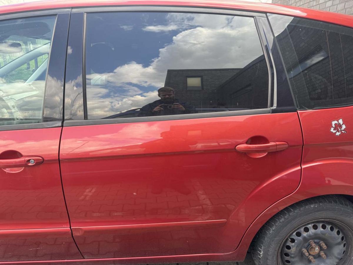 Ford Galaxy 2 original T&uuml;r hinten links Tango Rot Rohbau Bj.2006
